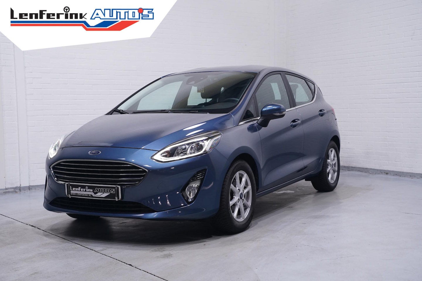 Ford Fiesta - 1.0 EcoBoost Titanium Ford Fiesta 1.0 EcoBoost Hybrid Titanium Navi Clima PDC Apple Carpla - AutoWereld.nl