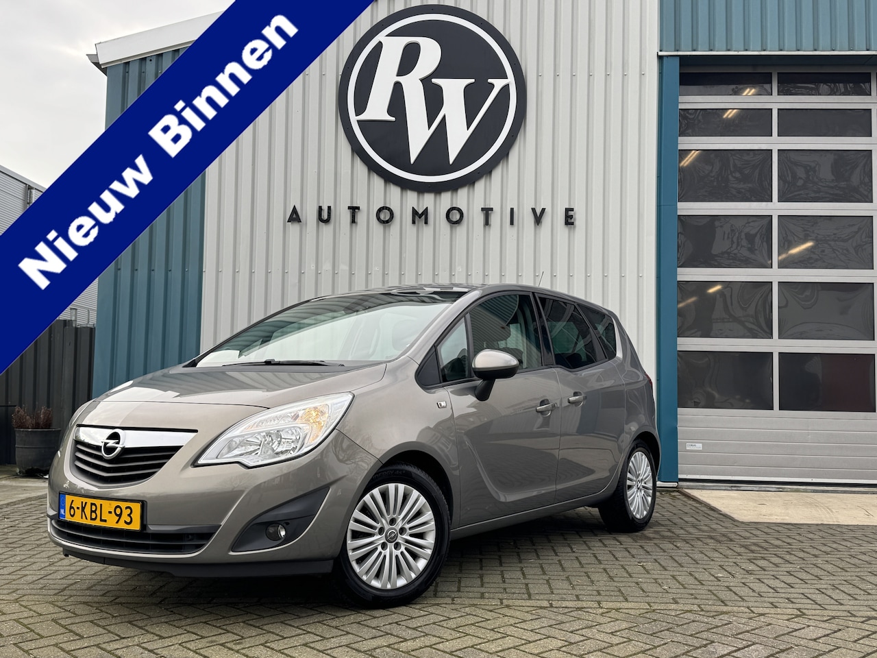 Opel Meriva - 1.4 Cosmo Ecc / Lm velg / Cruise / Trekhaak / Org NL Auto / Zeer goed onderhouden!!! - AutoWereld.nl