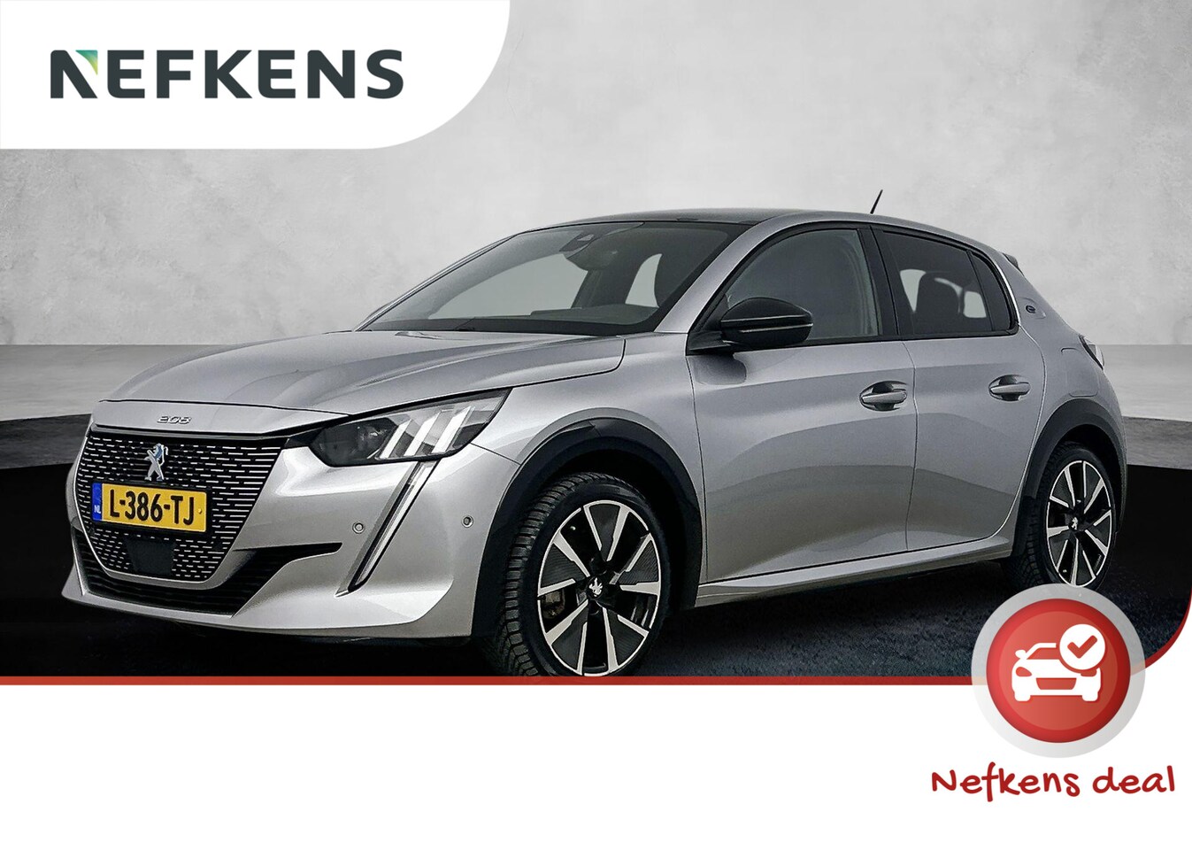 Peugeot e-208 - GT 50kWh | 1ste eigenaar | ACCU 92% | Glazen dak | Stoelverwarming | Camera | 3 FASE | AUT - AutoWereld.nl