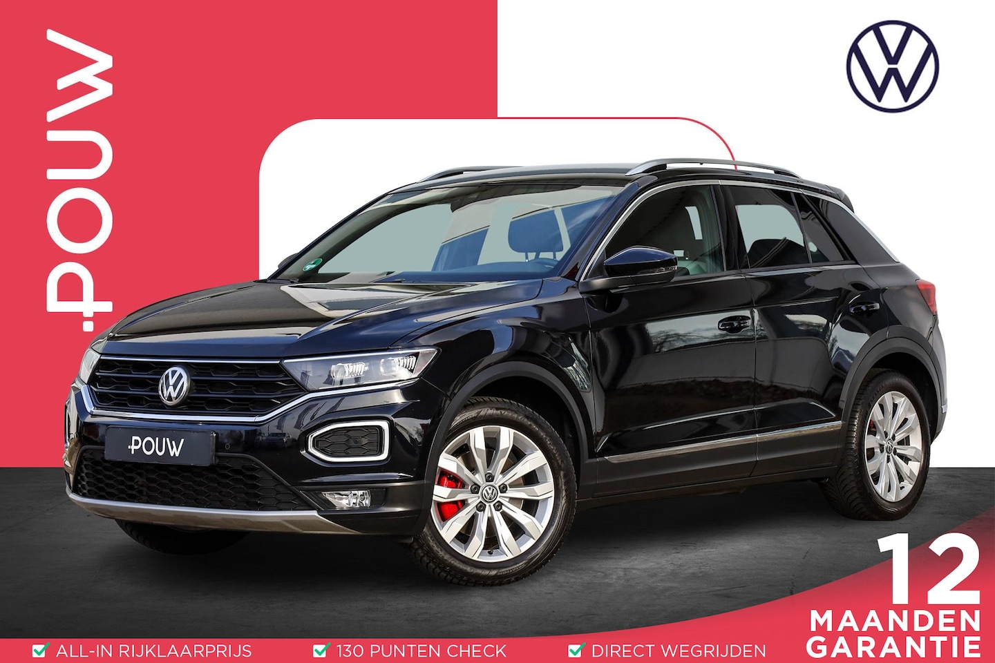 Volkswagen T-Roc - 1.5 TSI 150pk Sport | Stoelverwarming | Navigatie | Adaptive Cruise - AutoWereld.nl