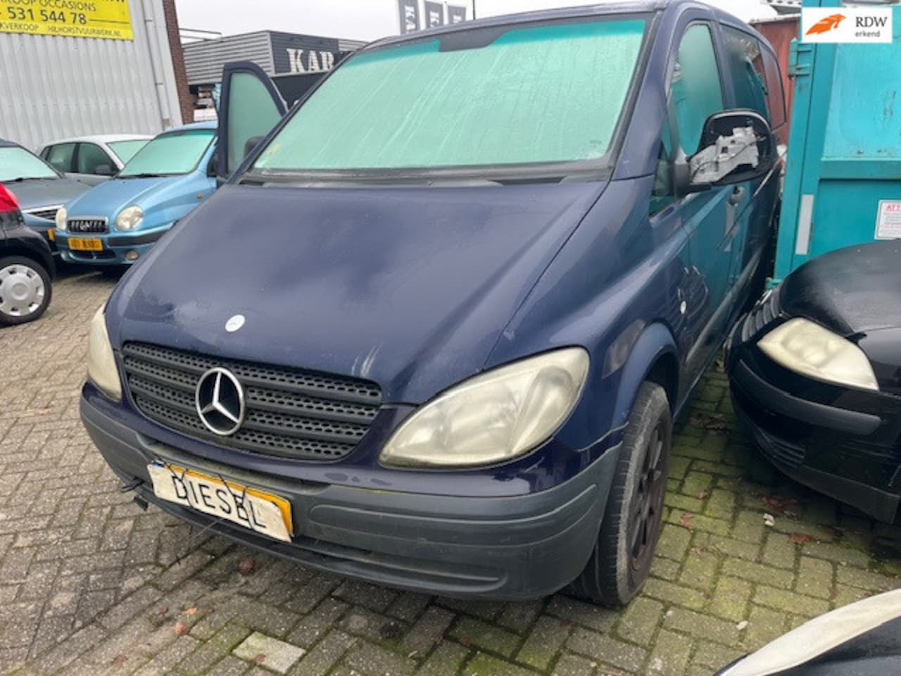Mercedes-Benz Vito - 111 CDI 320 ( LET OP AUTO LOOPT NIET, MOTOR? ) - AutoWereld.nl