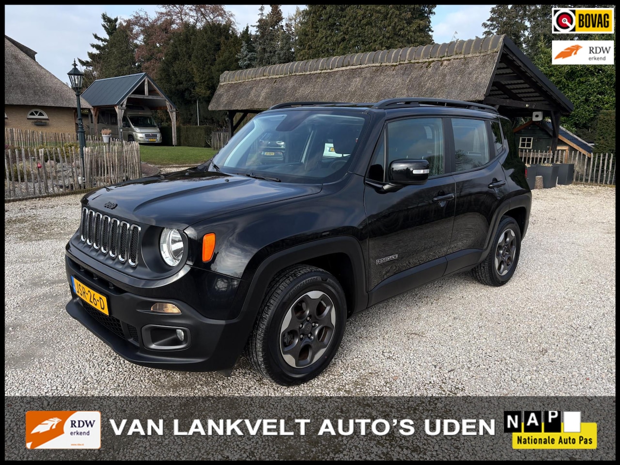 Jeep Renegade - 1.4 140pk Longitude Apple Carplay, Stoelverwarming, Navi - AutoWereld.nl
