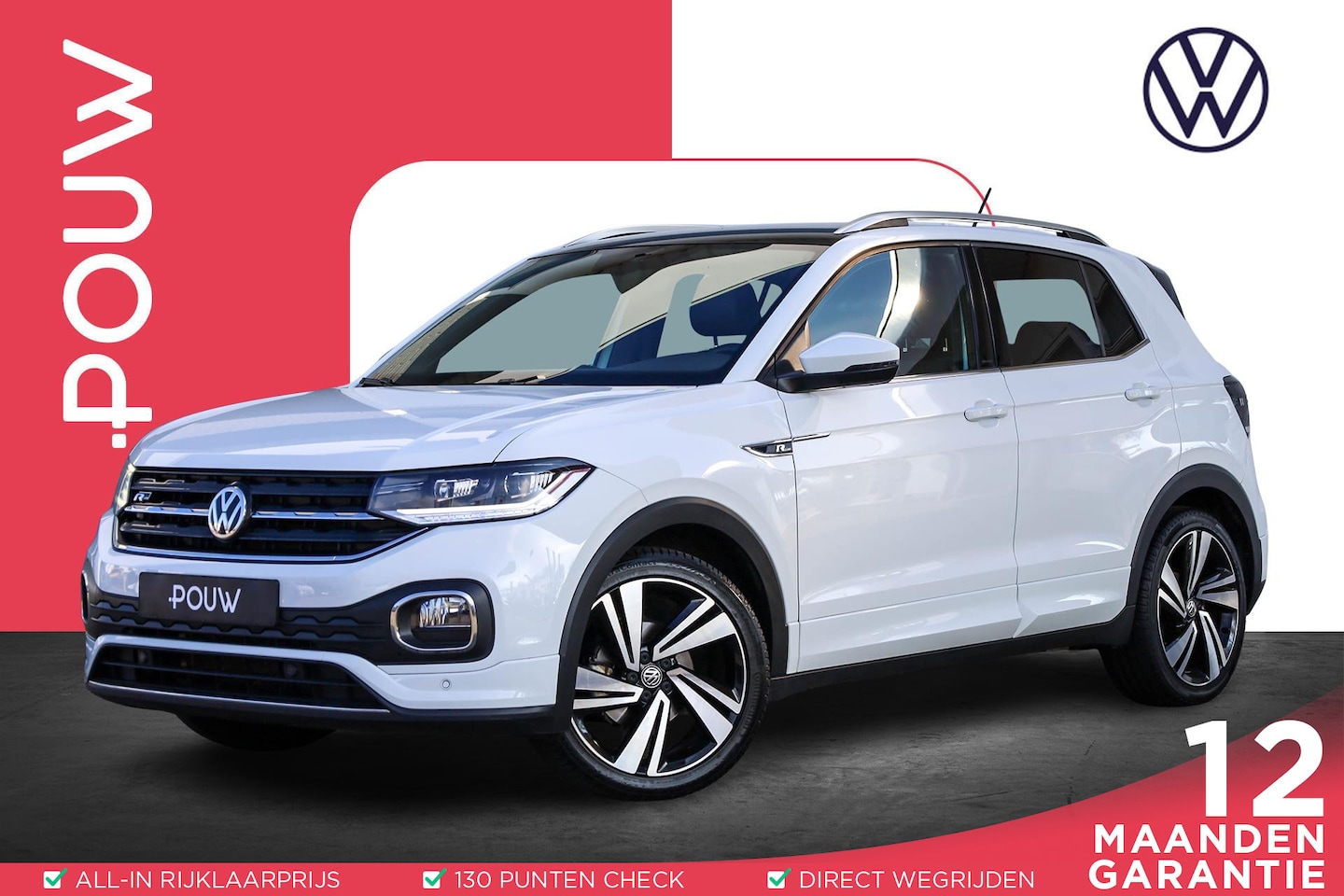 Volkswagen T-Cross - 1.0 TSI 115pk DSG Style | R-Line | 18'' Velgen | Navigatie - AutoWereld.nl