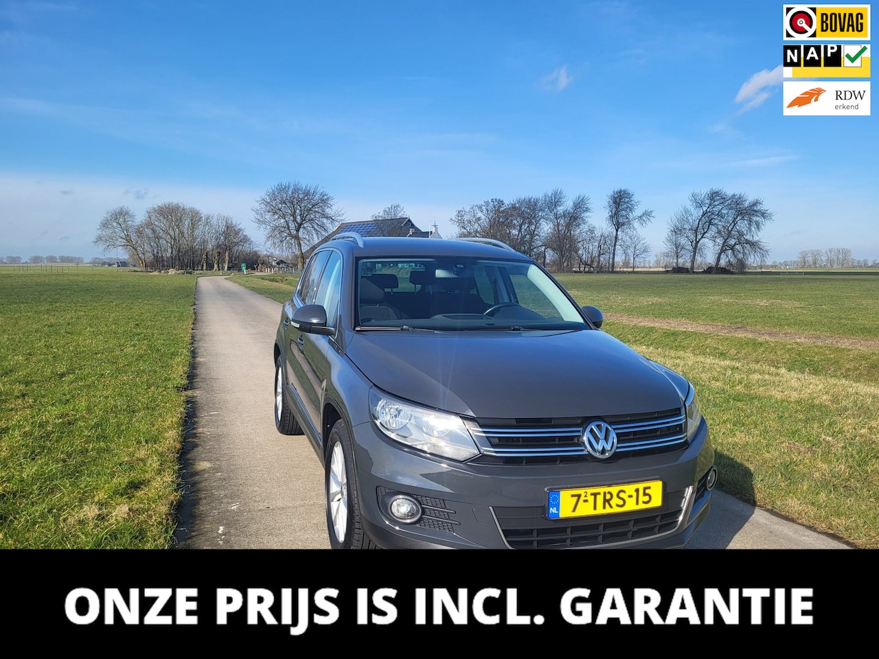 Volkswagen Tiguan - 1.4 TSI Sport&Style navi 176.033km NAP - AutoWereld.nl