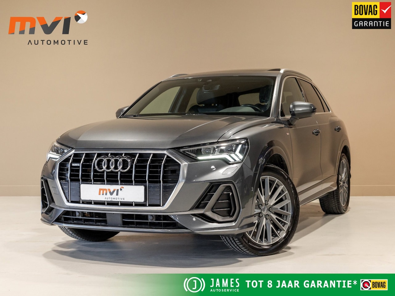 Audi Q3 - 45 TFSI quattro 2x S Line / 230pk / Panorama dak / B&O / Keyless / Achteruitrij camera / - AutoWereld.nl