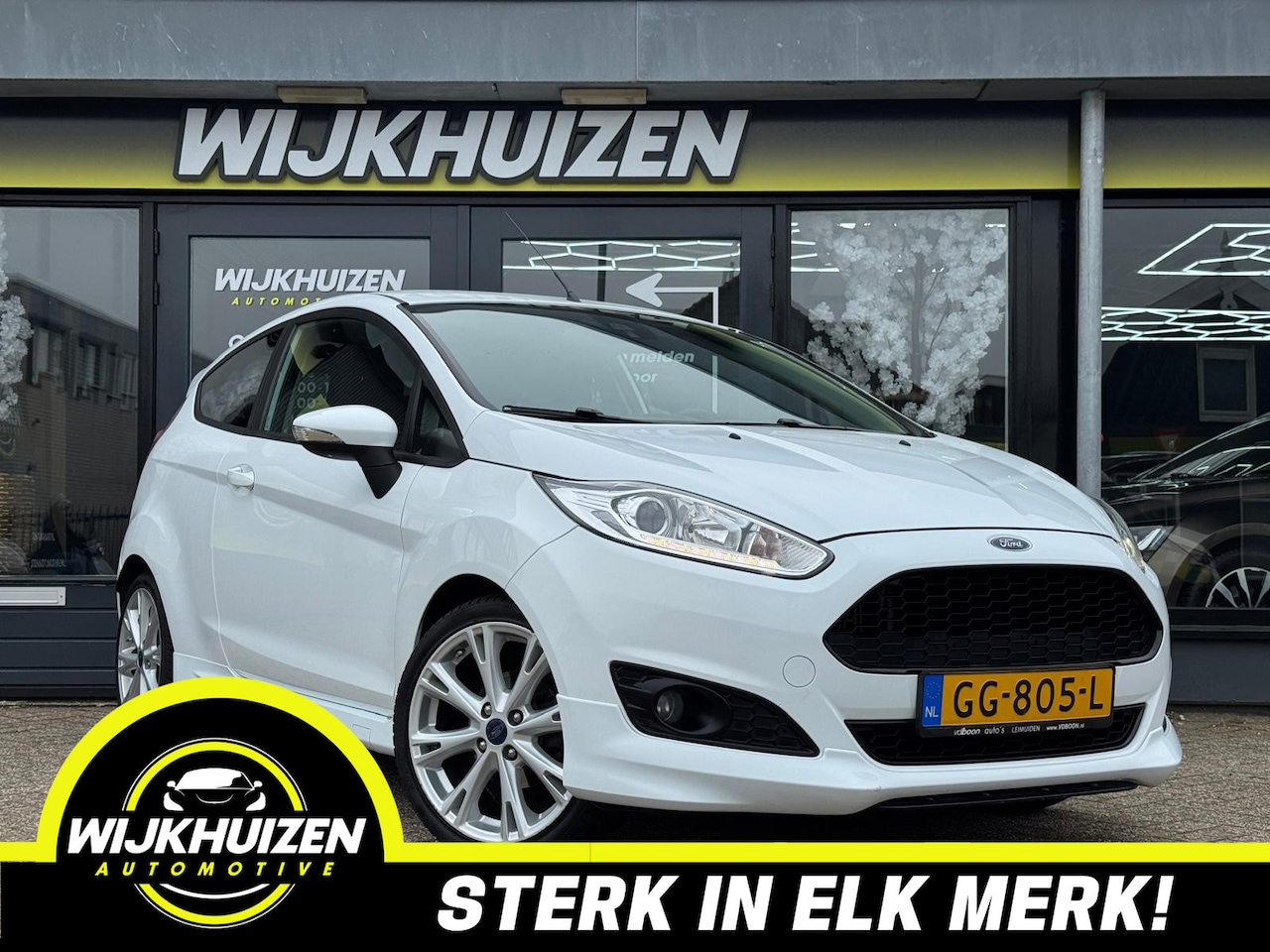 Ford Fiesta - 1.0 EcoBoost Sport met 125 PK !!! Led !!! 17 Inch !!! Cruise !!! - AutoWereld.nl