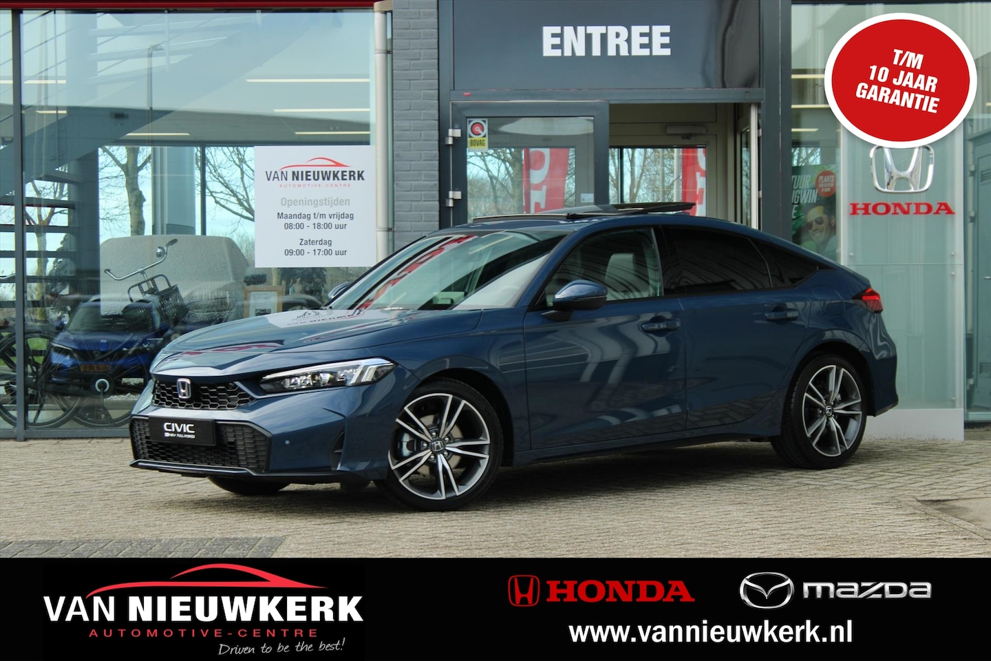 Honda Civic - Hybrid Advance Bose Audio | Pano | Leder | Carplay | Netto Deal | - AutoWereld.nl