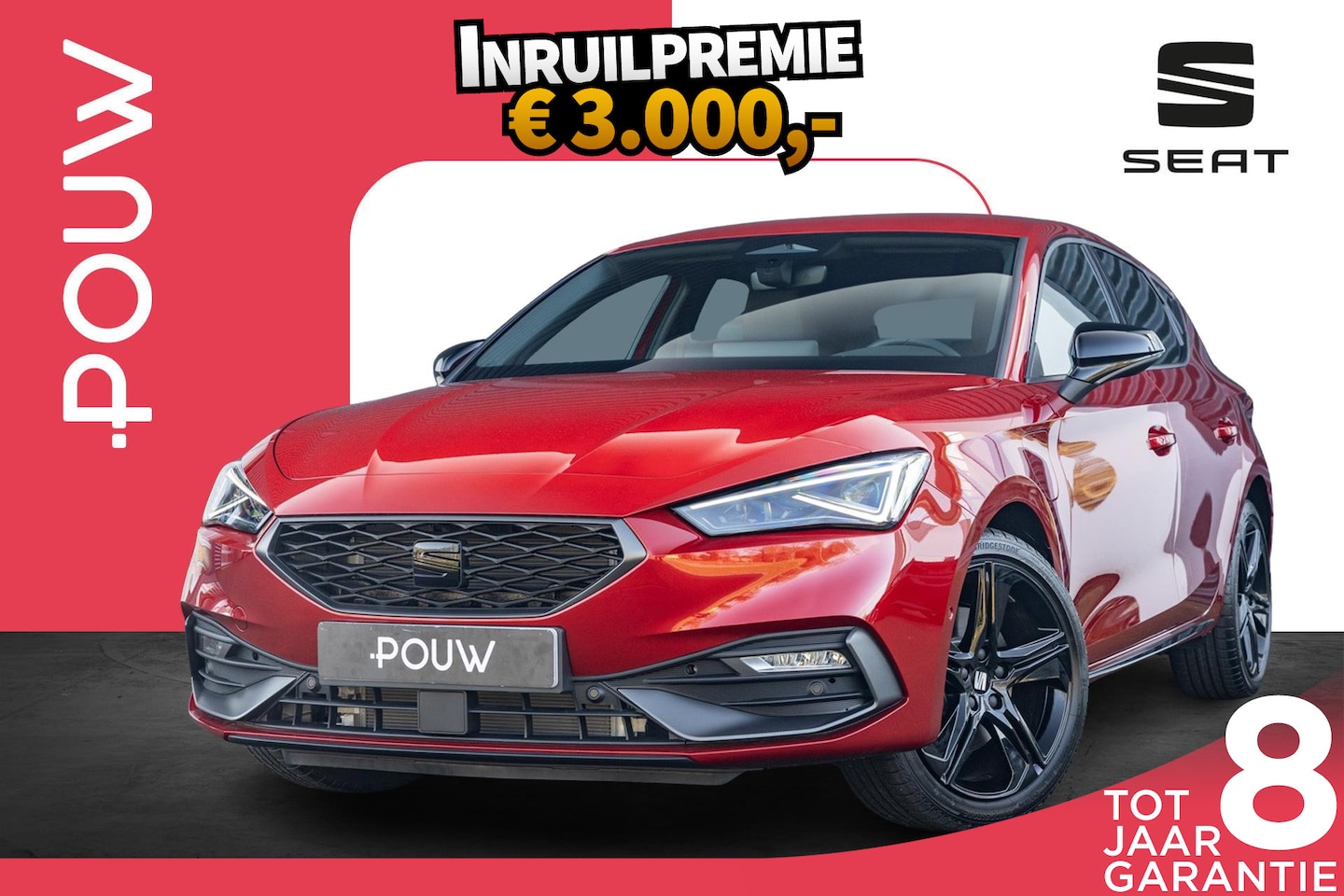 SEAT Leon - 1.5 TSI 204pk e-Hybrid FR Business | Safe & Driving Pack - AutoWereld.nl