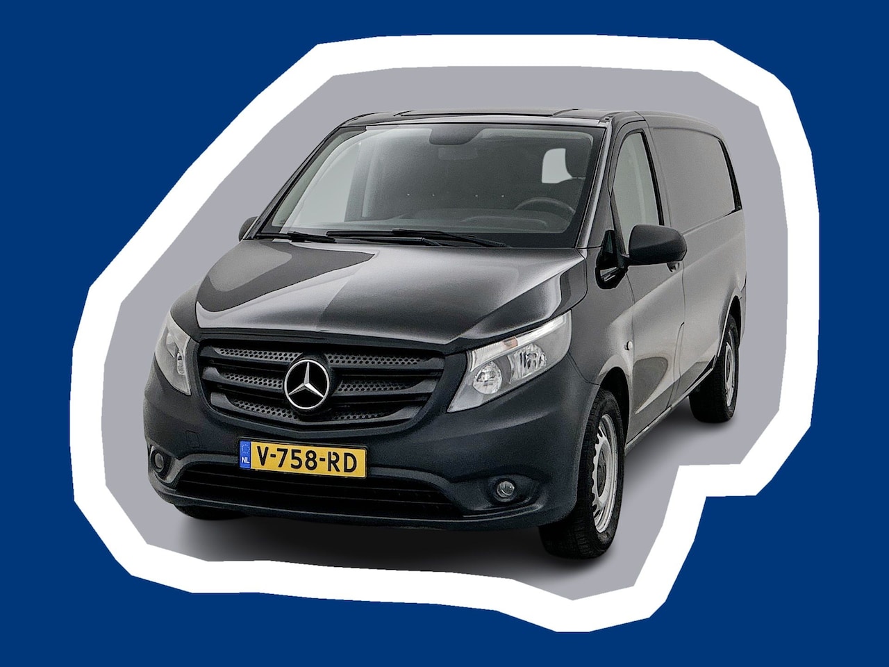 Mercedes-Benz Vito - 114 CDI Lang Navigatie Camera Betimmering Trekhaak 1e eigenaar - AutoWereld.nl