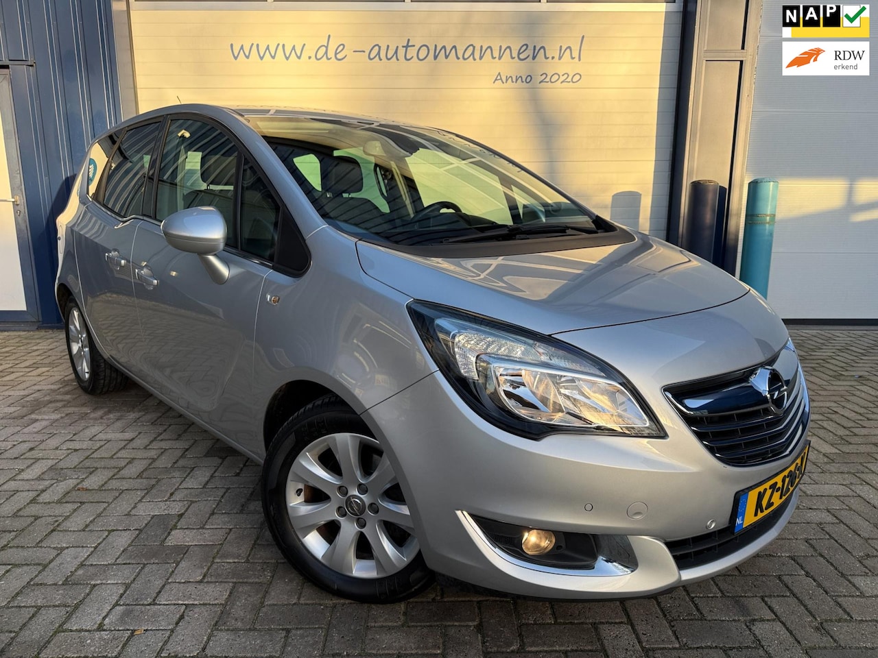 Opel Meriva - 1.4 Turbo 120pk Blitz / ECC / NAVI / CRUISE / PDC / 53.827km! - AutoWereld.nl