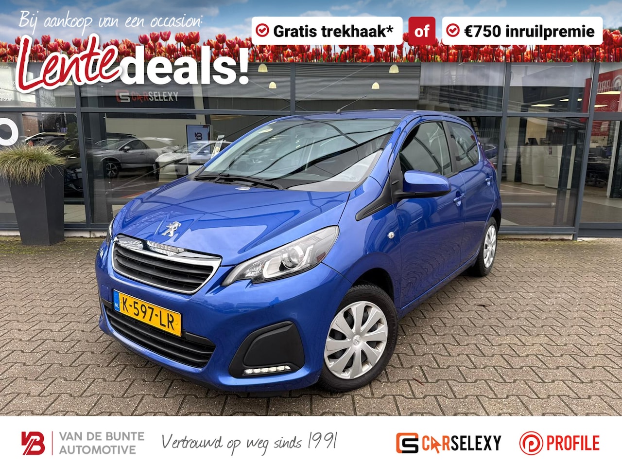 Peugeot 108 - 1.0 e-VTi Active *Apple Carplay/Android Auto* - AutoWereld.nl