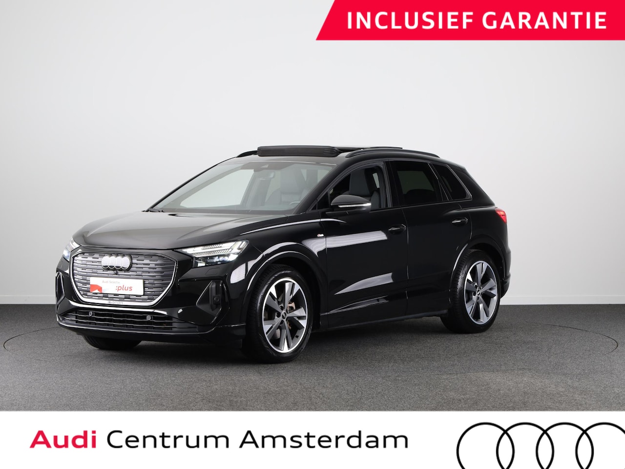 Audi Q4 e-tron - 40 Launch edition S Competition 77 kWh 204pk | SoH 93% | Panoramadak | Head-up Display | N - AutoWereld.nl