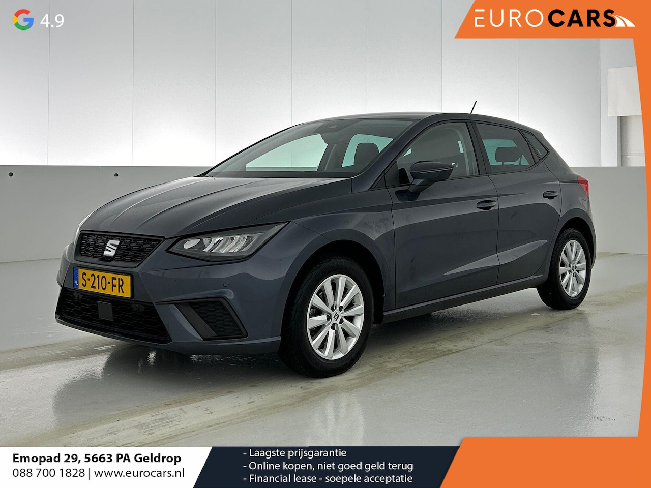 SEAT Ibiza - 1.0 EcoTSI Style Business Intense Navigatie Apple Carplay/Android Auto Parkeersensoren Vir - AutoWereld.nl