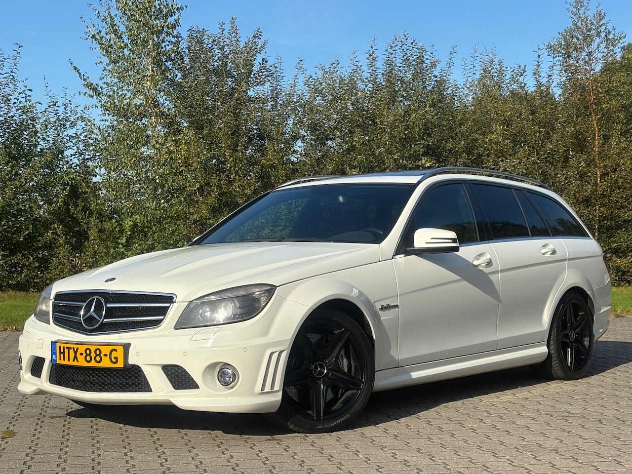 Mercedes-Benz C-klasse Estate - C63 AMG 457PK Pano Leer Harman/Kardon Memory Dealer-Onderhouden! - AutoWereld.nl