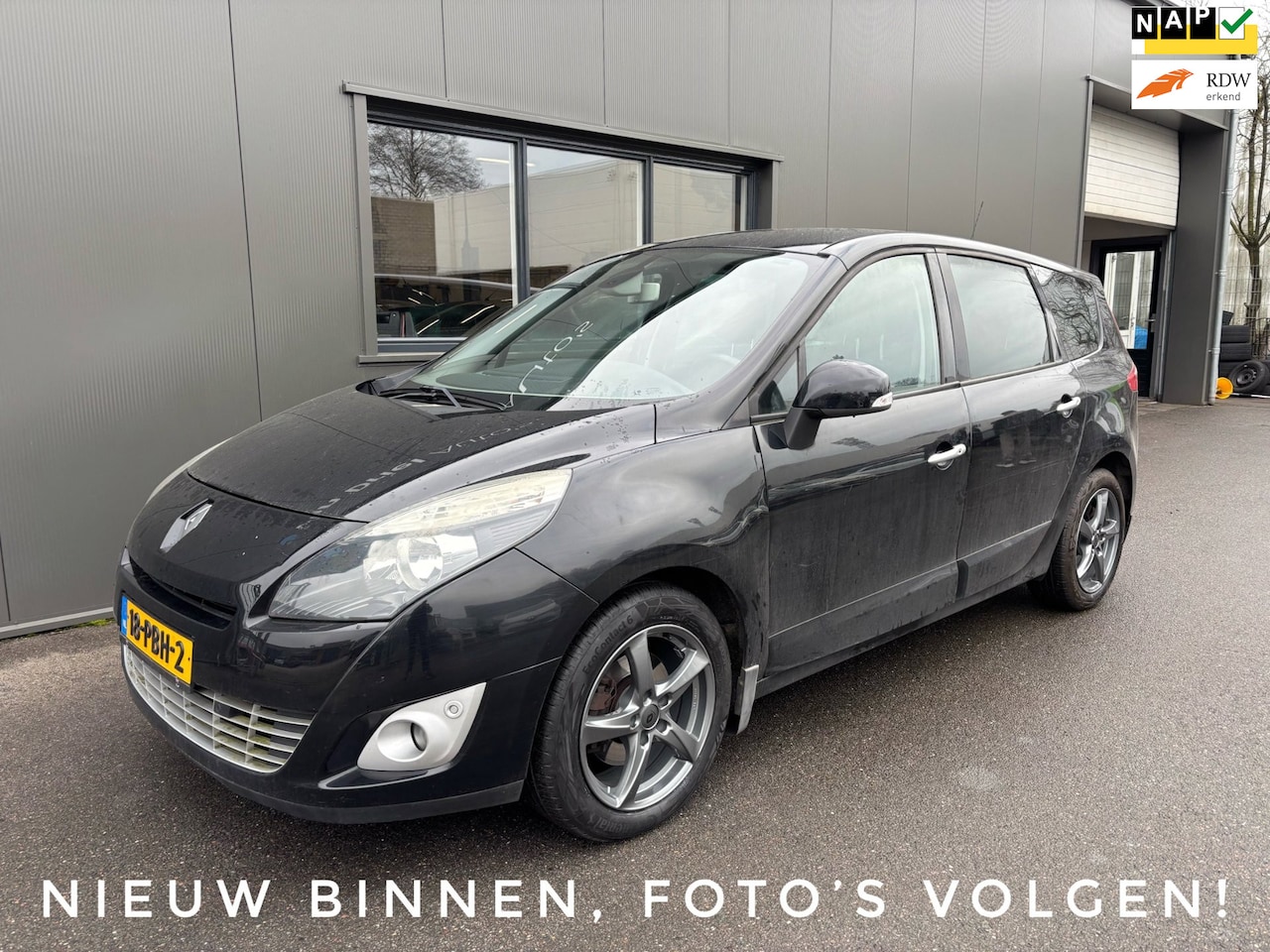Renault Grand Scénic - 2.0 Automaat Dynamique 7persoons / Parkeersensoren / Trekhaak! - AutoWereld.nl