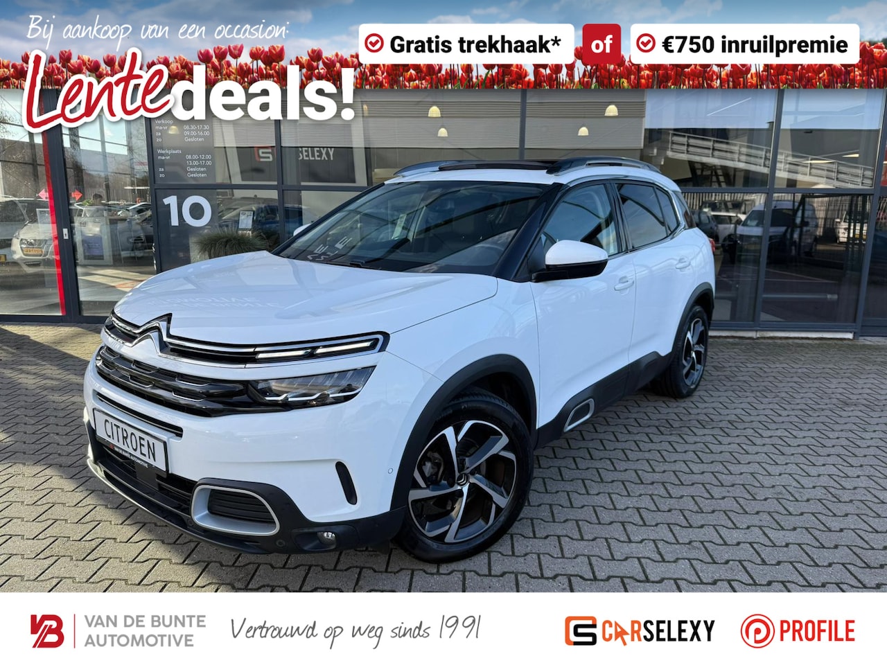 Citroën C5 Aircross - 1.2 PureTech Shine *Schuif-/Kanteldak & ACC* - AutoWereld.nl