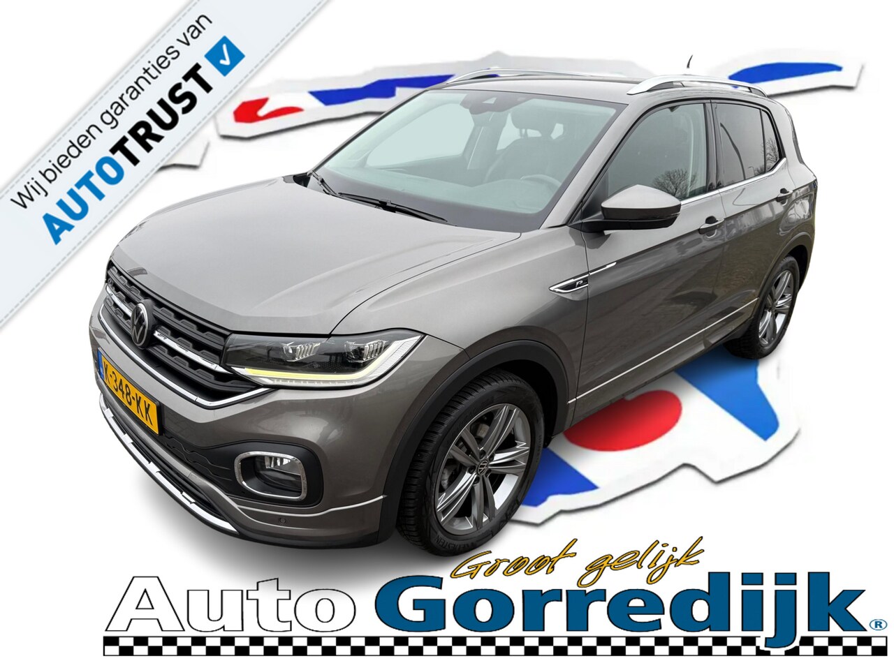 Volkswagen T-Cross - 1.0 TSI Style Business R DSG DIGIDASH,CLIMA,GR NAVI - AutoWereld.nl