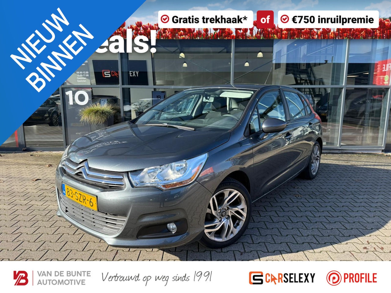 Citroën C4 - 1.6 VTi Attraction *Trekhaak & Cruise Control* - AutoWereld.nl