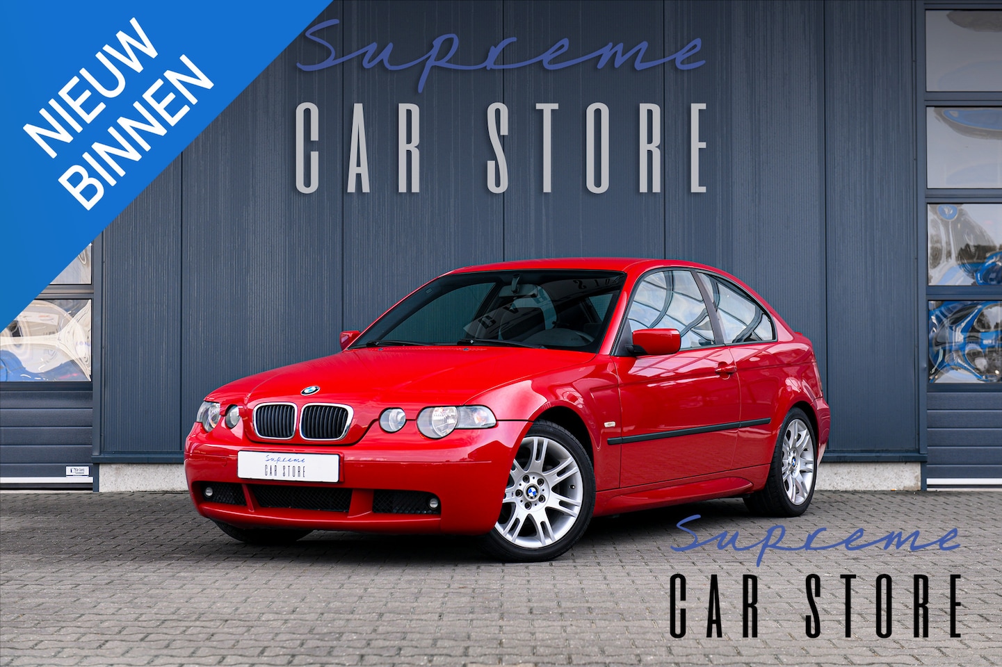 BMW 3-serie Compact - 318ti M Sport | M Sport | Airco | PDC | Onderhoudshistorie Compleet! - AutoWereld.nl