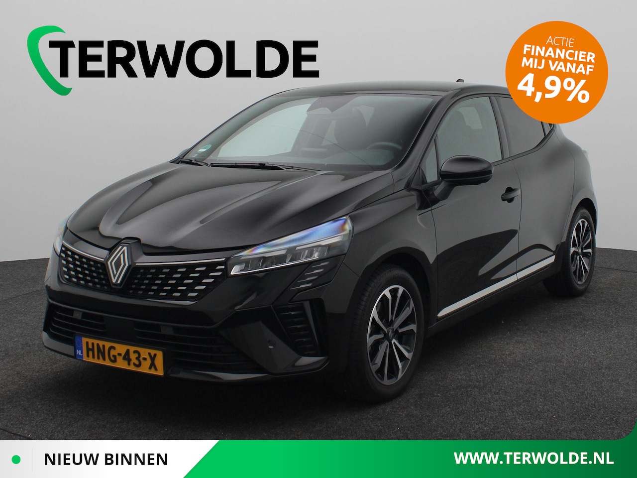 Renault Clio - techno full hybrid E-Tech 145 | Adapt. Cruise | Stoel- & Stuurverw. | 360 Camera | Groot N - AutoWereld.nl