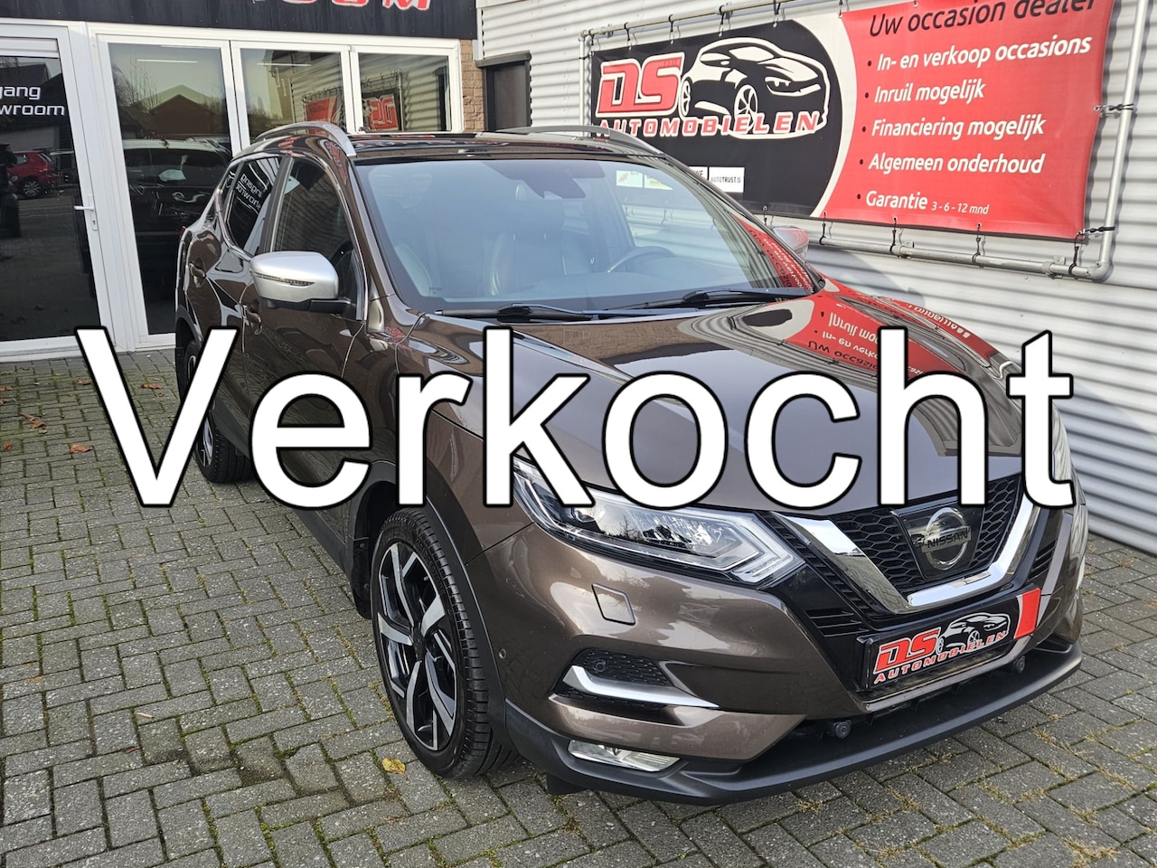 Nissan Qashqai - 1.2 Tekna + FULL OPTIONS AUTOMAAT AUTOMAAT TEKNA + *** PANORAMDAK-360 CAMERA-FULL LEDER-NA - AutoWereld.nl