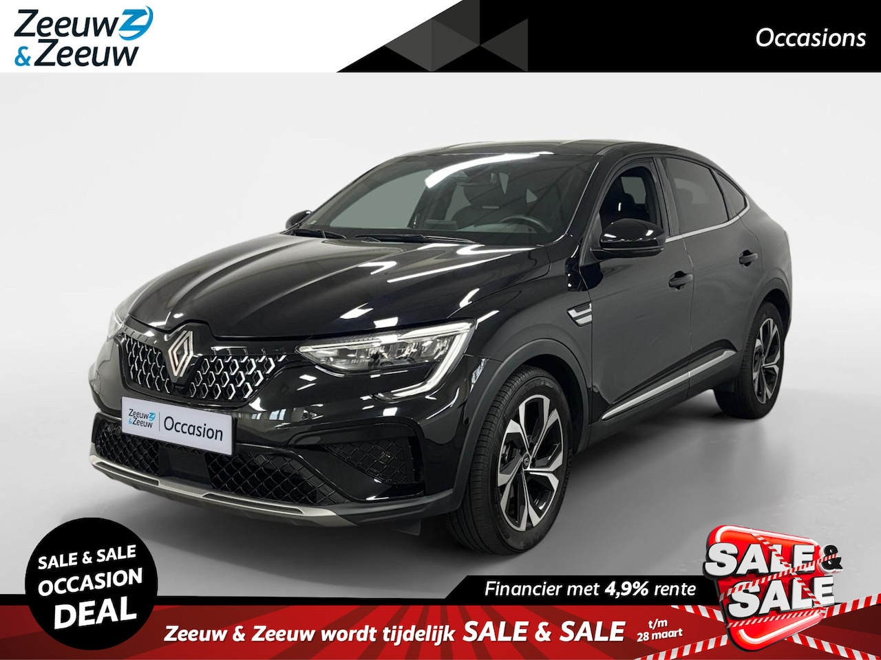 Renault Arkana - 1.6 E-Tech full hybrid 145 techno AUTOMAAT NAVI AIRCO CAMERA ADAPTIEVE CRUISE CONTROLE LM - AutoWereld.nl