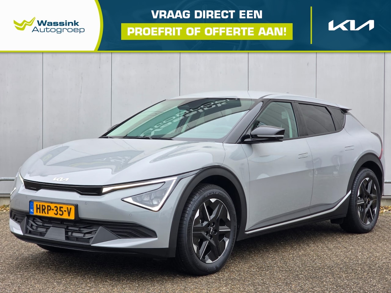 Kia EV6 - 84kWh 229pk Air | Navigatie | Parkeercamera | Stoel en Stuur verwarming - AutoWereld.nl