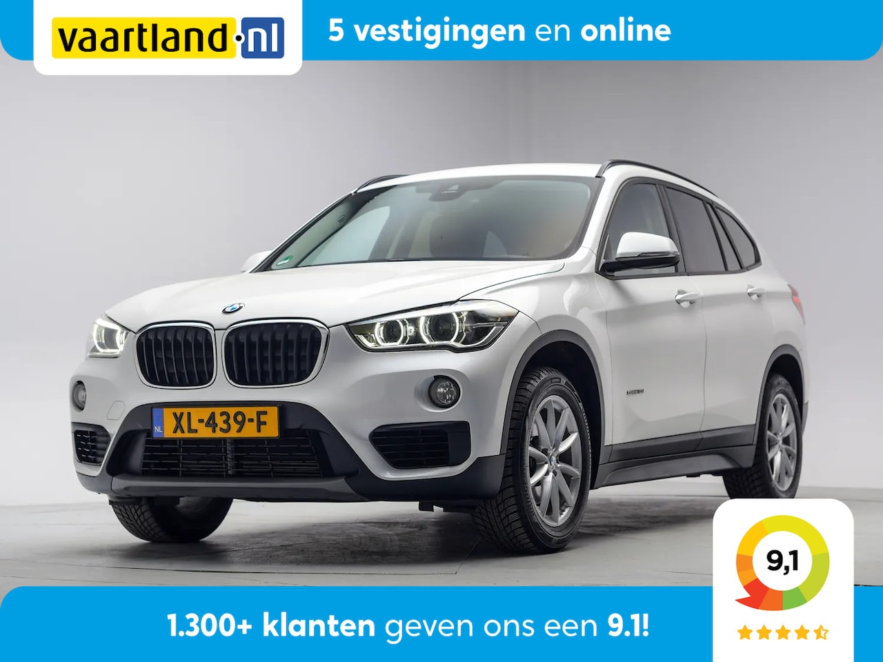 BMW X1 - sDrive18i High Executive Aut. [ LED Navi Leder Trekhaak ] - AutoWereld.nl