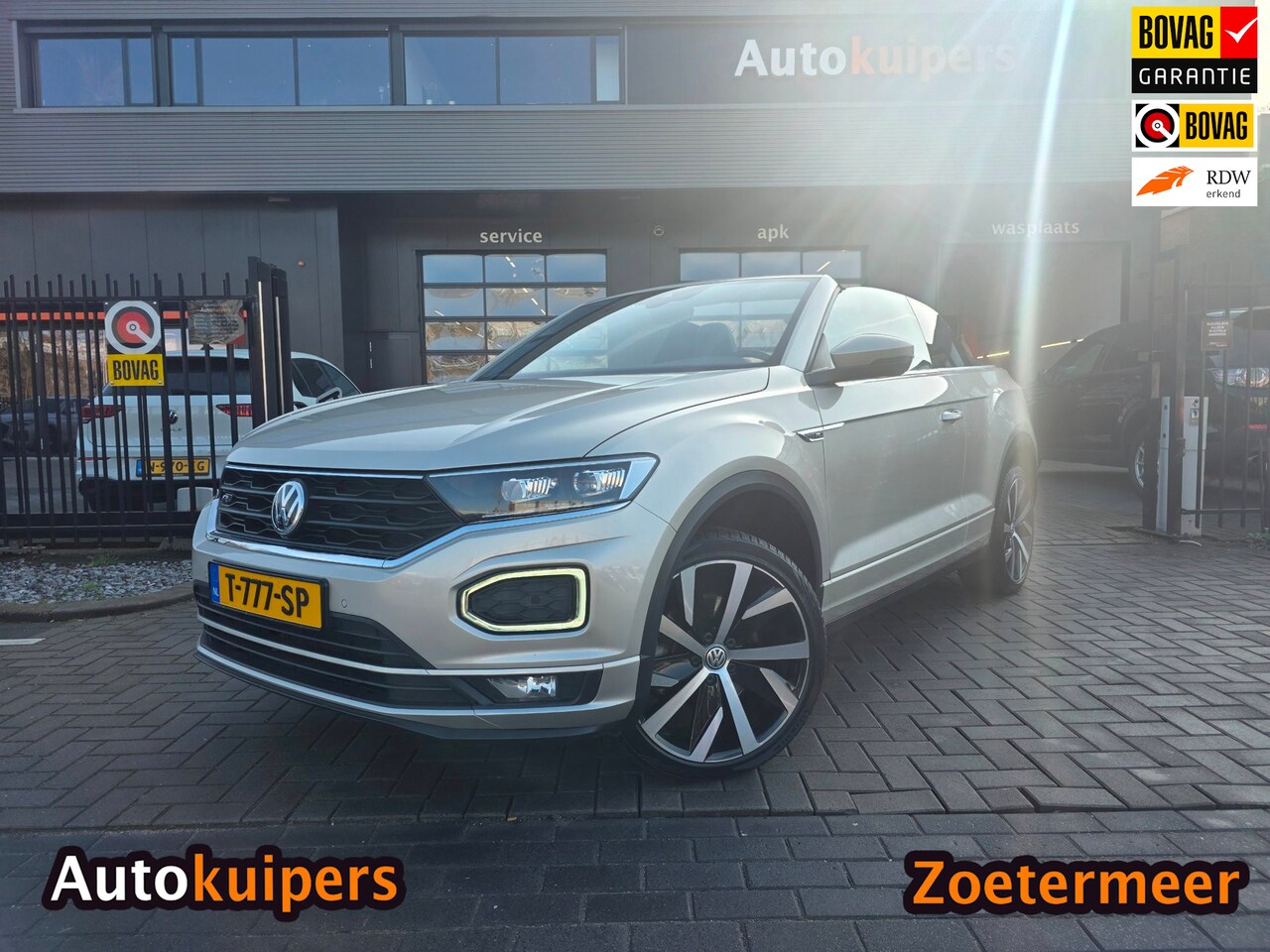 Volkswagen T-Roc Cabrio - 1.5 TSI R-Line | AUTOMAAT | Met o.a. digitaal dashboard, climate, adaptive cruise en stoel - AutoWereld.nl