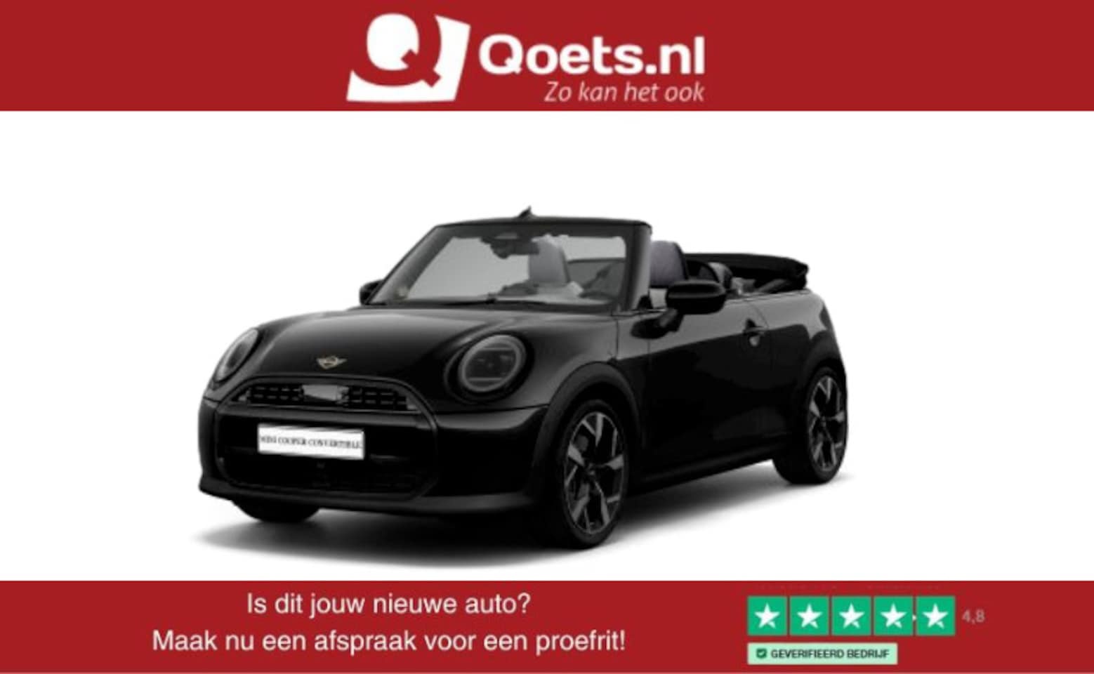 MINI Cabrio - Mini 2.0 Cooper C Classic M Head up - Elektrisch verwarmde stoelen - Comfort Acces - Spieg - AutoWereld.nl