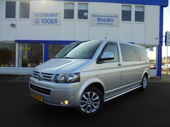 Volkswagen Transporter - 2.0 TDI L2 DUB. CAB., AUTM, AIRCO, 17 INCH, SIDE BARS, TREKH, PDC, MARGE, TOPSTAAT