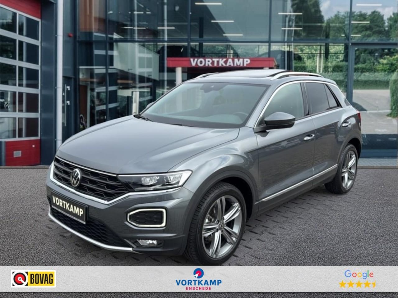 Volkswagen T-Roc - 1.5 TSI DSG SPORT TREKHAAK/PANO-DAK/ELEK-KLEP/CAMERA/BEATS/ACC/STOELVERW - AutoWereld.nl
