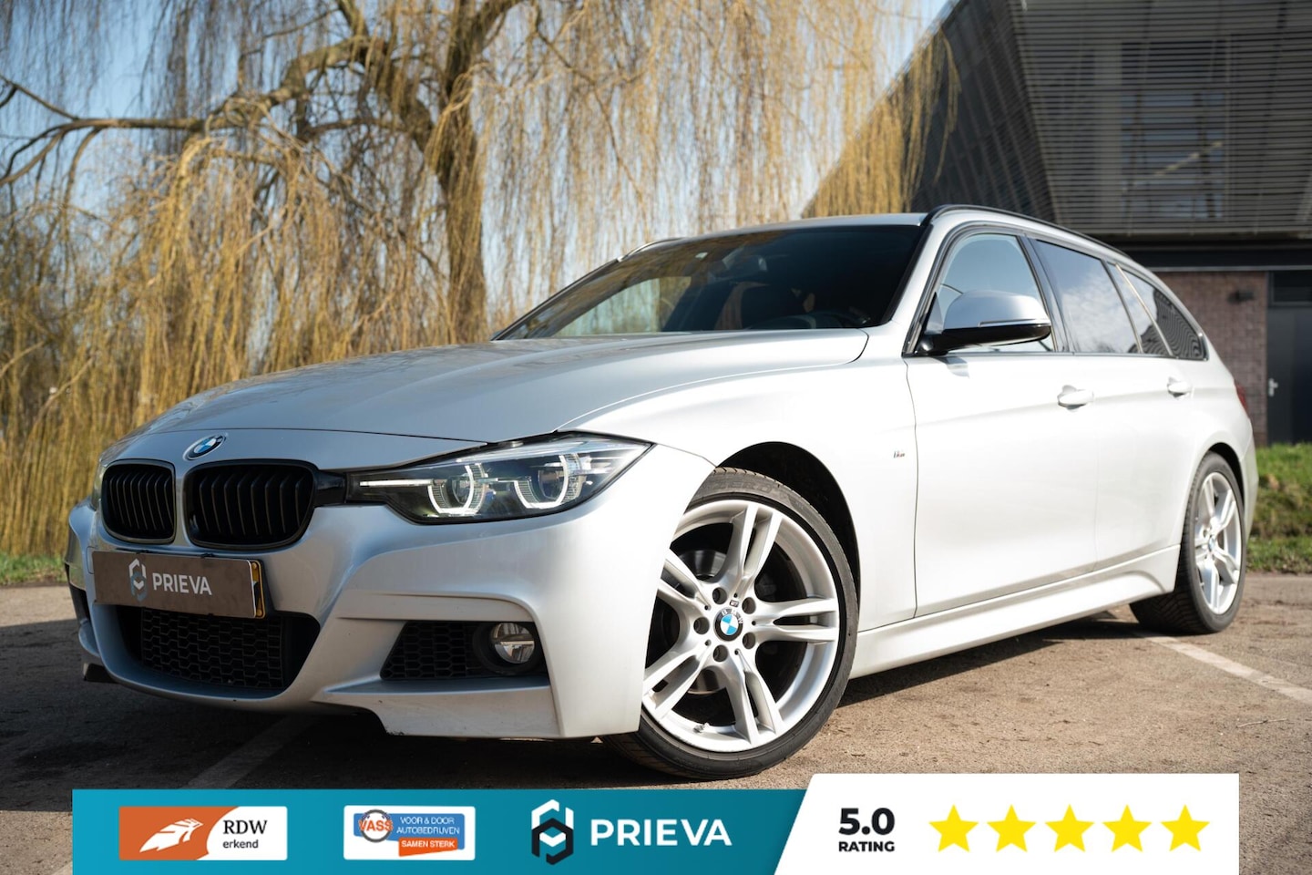 BMW 3-serie Touring - 318i M-Sport High Executive Stage 1 VOL-LEER - AutoWereld.nl