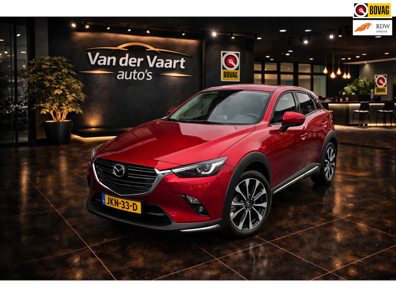 Mazda CX-3 - 2.0 SkyActiv-G 120 SPORTLINE AUTOMAAT NAVI LMV - AutoWereld.nl