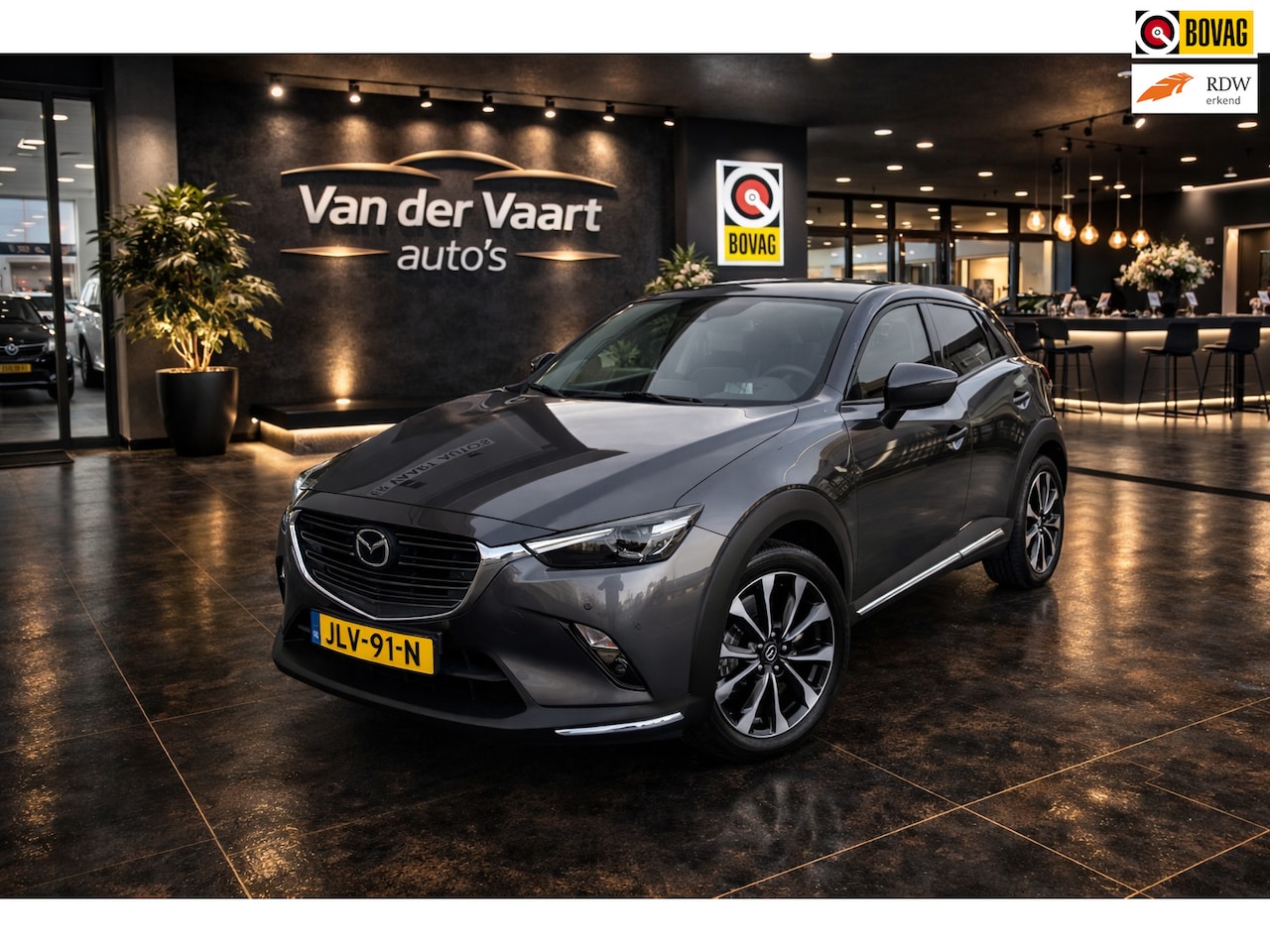 Mazda CX-3 - 2.0 SkyActiv-G SPORTLINE 120 GT-M AUTOMAAT LMV STOEL/STUUR VERWARMING - AutoWereld.nl