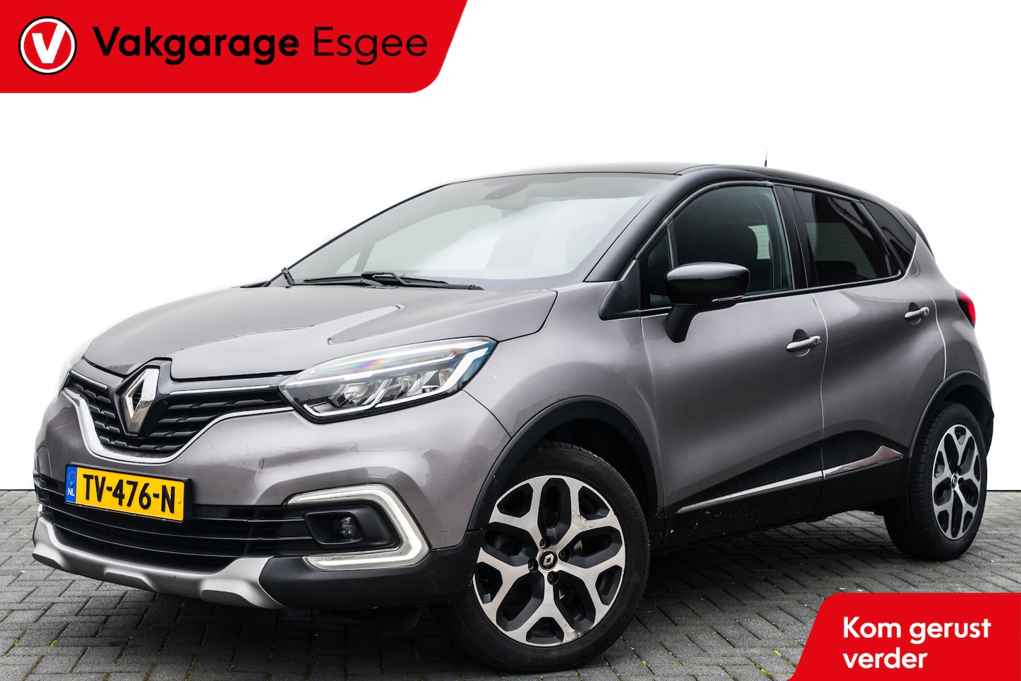 Renault Captur - 1.2 119 PK TCe Intens | Automaat | Hoge zit | Clima | Pdc | Cruise | Trekhaak | | Keyless - AutoWereld.nl