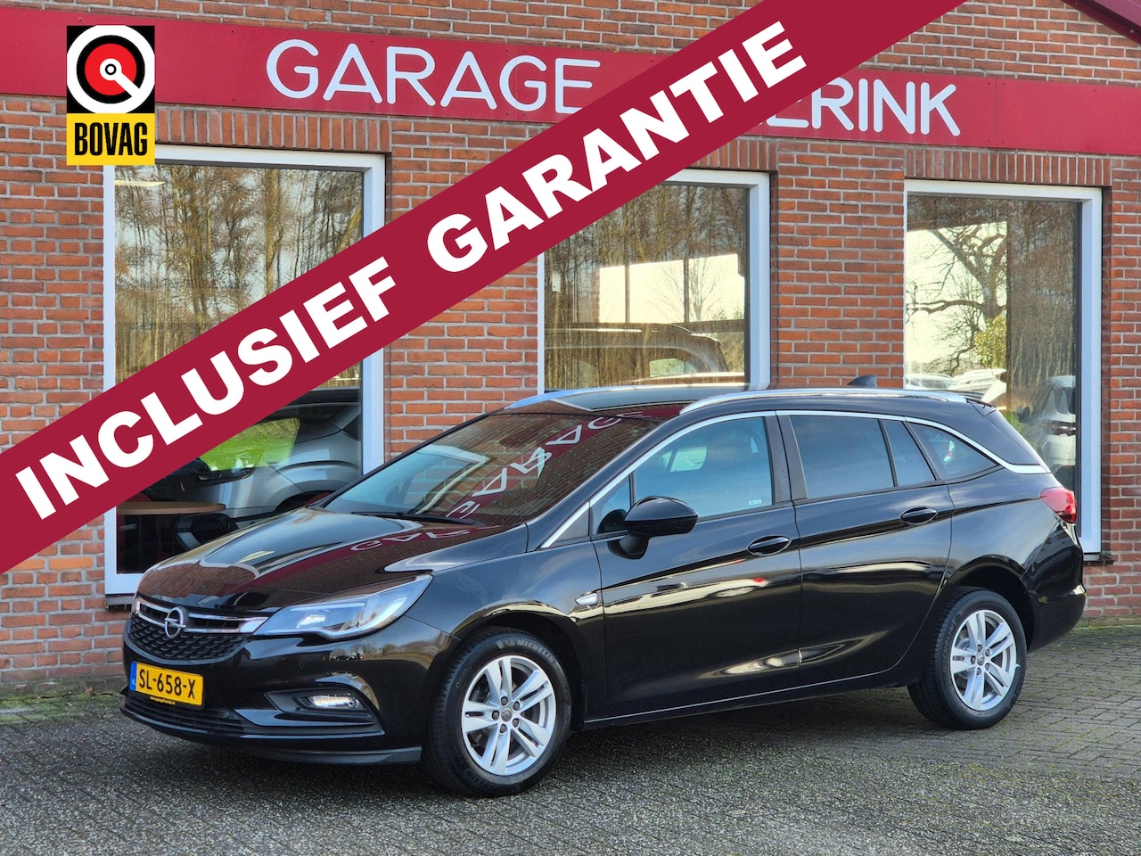 Opel Astra Sports Tourer - 1.4 Online Edition 150PK 5drs clima, cruise, navi, carplay, pdc, agr, trekhaak - AutoWereld.nl