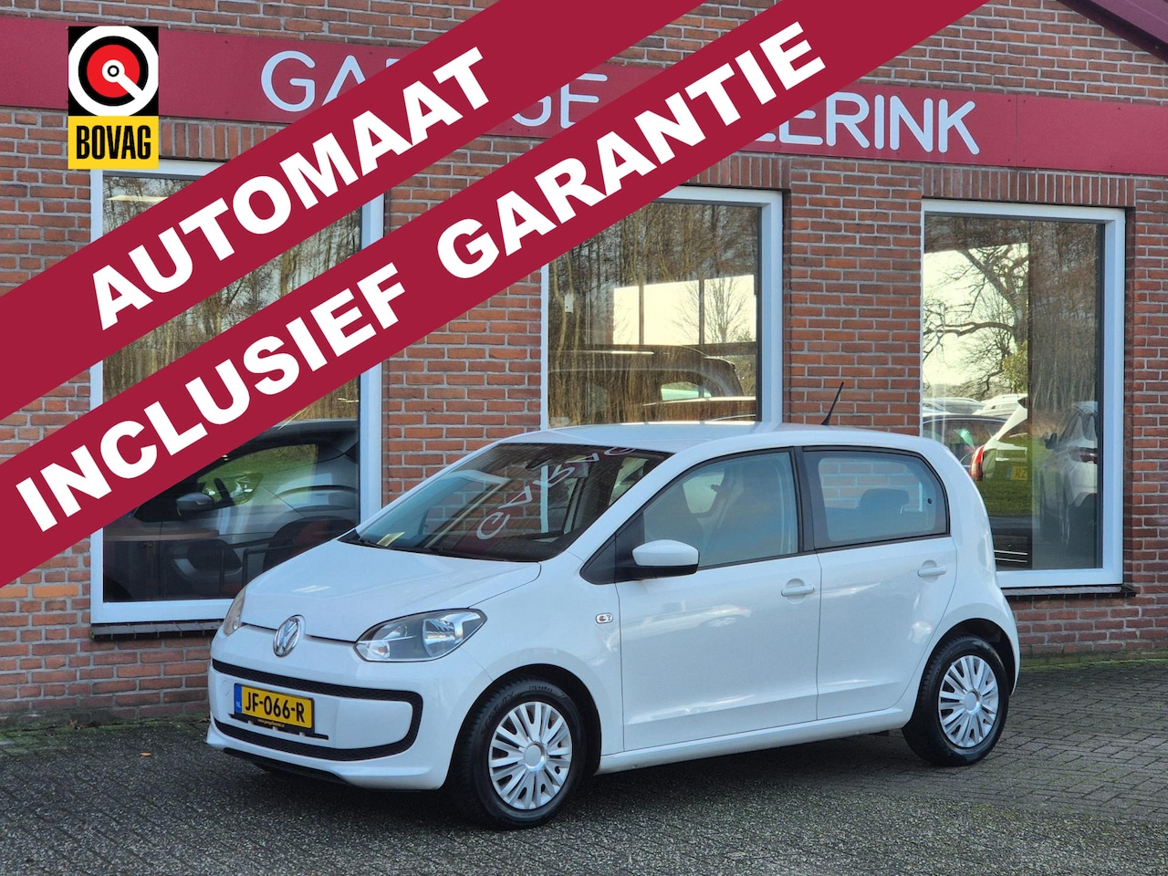 Volkswagen Up! - 1.0 move up! BlueMotion 60PK 5drs AUTOMAAT airco, elektr.ramen, radio/cd - AutoWereld.nl