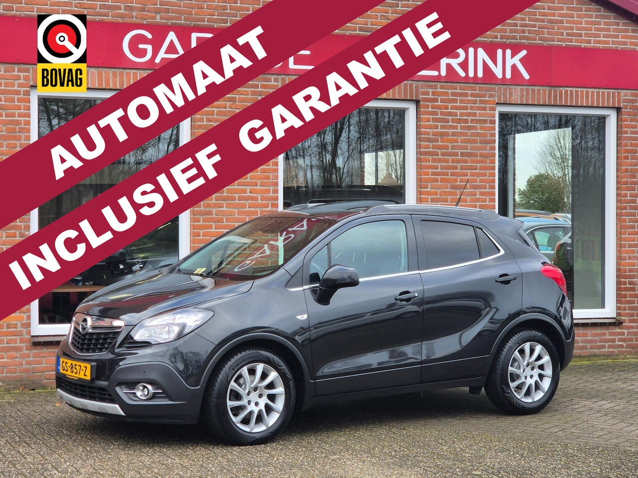 Opel Mokka - 1.4 T Cosmo 140PK 5drs AUTOMAAT clima, cruise, navi, pdc, camera, agr, xenon, trekhaak, le - AutoWereld.nl