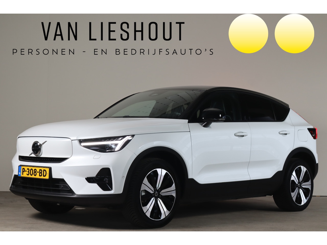 Volvo C40 - Recharge Twin Intro Edition 78 kWh - NL- Auto!! Harmon Kardon I Stoel+Stuurverw I Mem. Sea - AutoWereld.nl