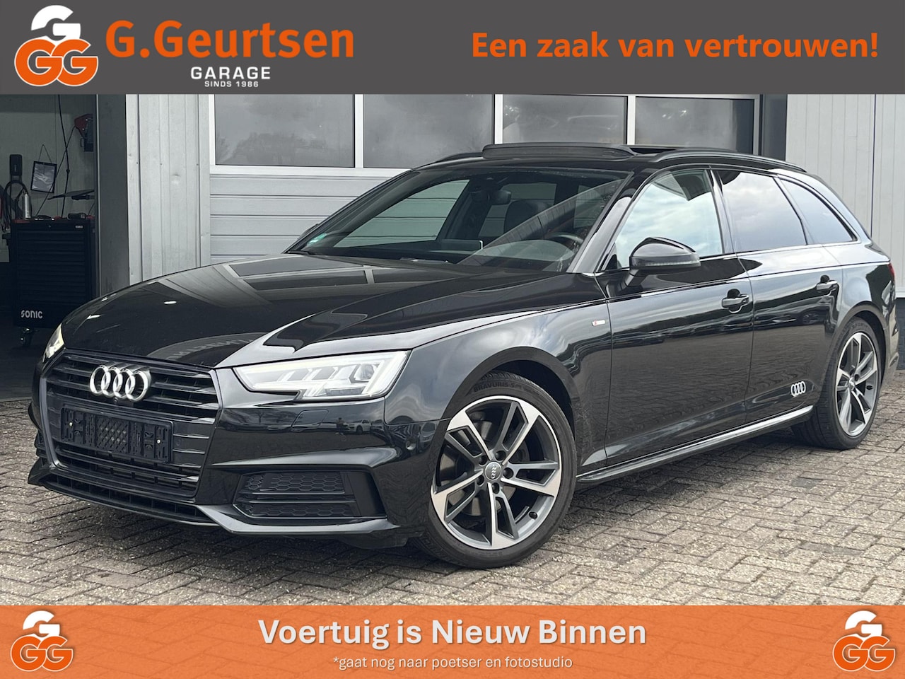 Audi A4 Avant - 2.0 TFSI MHEV S-line black Edition, 360 Camera, Panoramadak, Volleder, Trekhaak - AutoWereld.nl