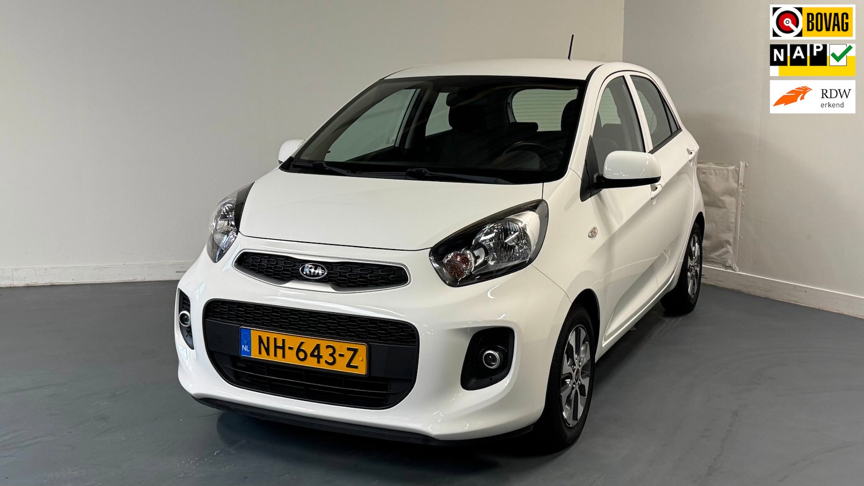 Kia Picanto - 1.0 CVVT EconomyPlusLine | NL-AUTO | DEALER OND. | NAVI | PARKEER CAMERA | - AutoWereld.nl