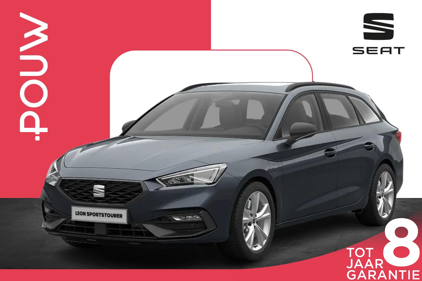 SEAT Leon Sportstourer - 1.5 TSI 204pk e-Hybrid FR Business | Safe Drive Pack | Panoramadak - AutoWereld.nl