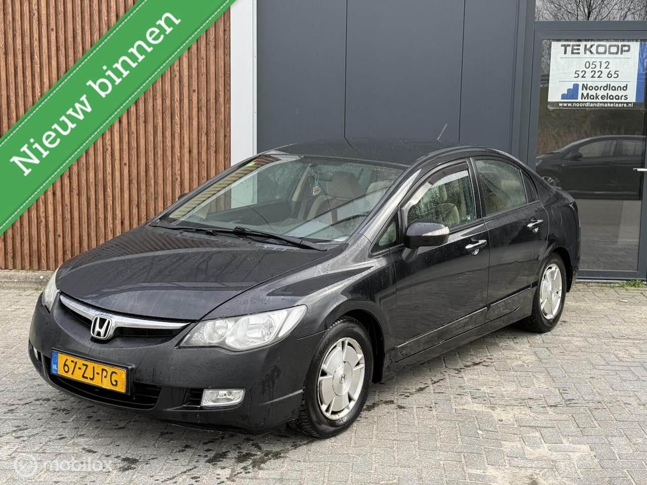 Honda Civic - 1.3 Hybrid| Automaat| Apk| Scherm| Stoelverwarm - AutoWereld.nl