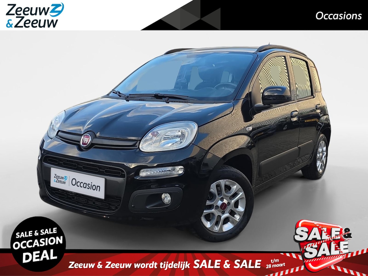 Fiat Panda - 0.9 TwinAir Lounge | Airco | Elektr. ramen | 12 maanden garantie !| - AutoWereld.nl
