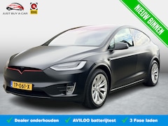 Tesla Model X - 100D 7p. SoH 88.3% / Incl. Autopilot uitgerust / Orig. Trekhaak nieuw / Nappa / Gewrapt ho