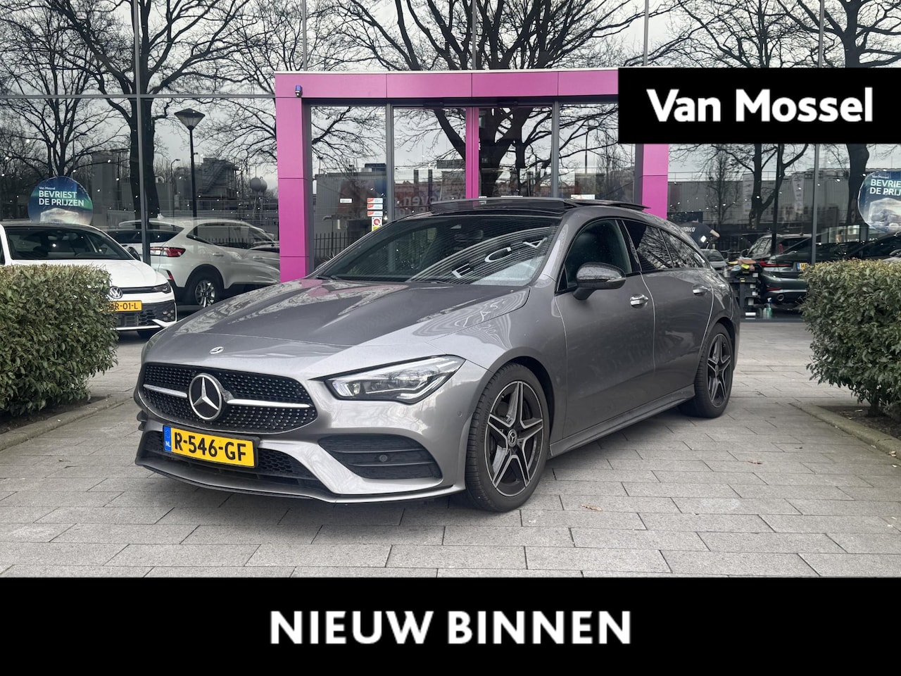 Mercedes-Benz CLA-klasse Shooting Brake - 180 Business Solution AMG | PANORAMADAK | SFEERVERLICHTING | STOELVERWARMING | APPLE CARPL - AutoWereld.nl