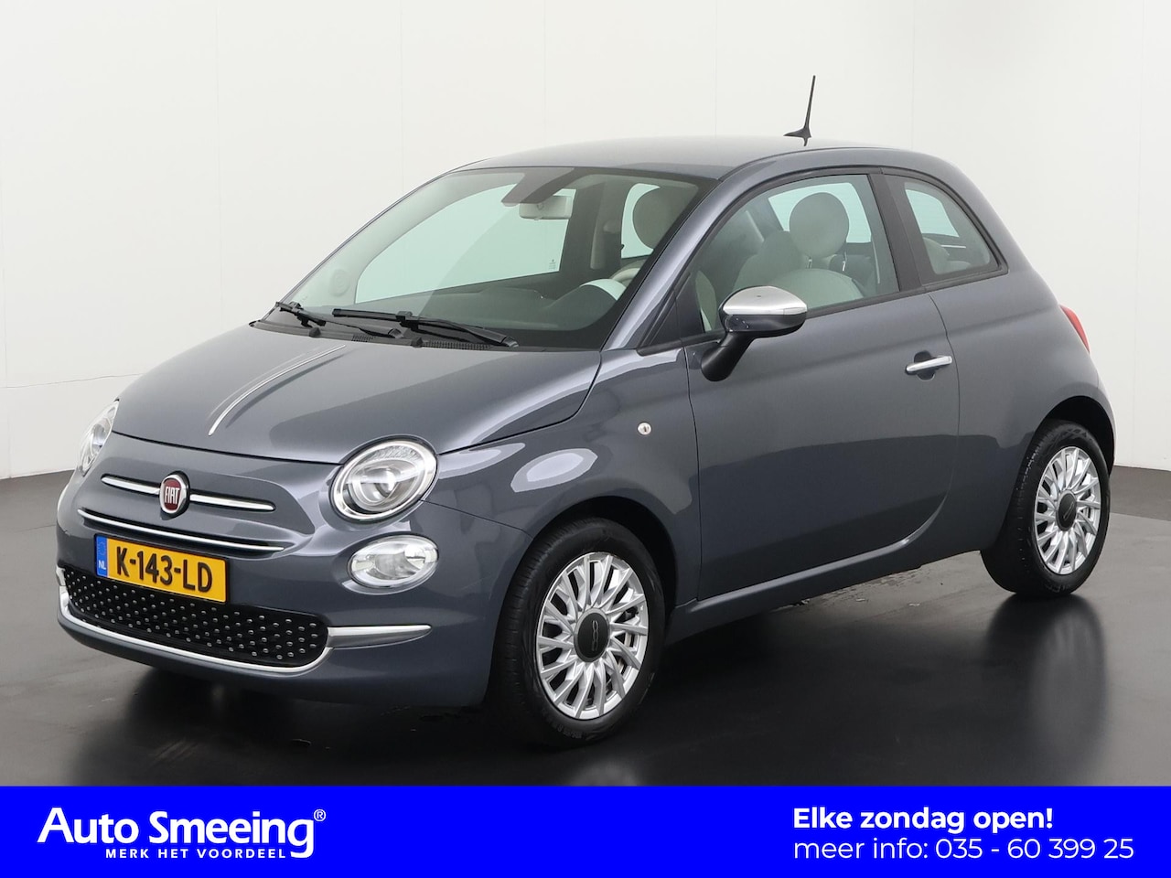 Fiat 500 - 1.0 Hybrid Lounge | Zondag Open! - AutoWereld.nl