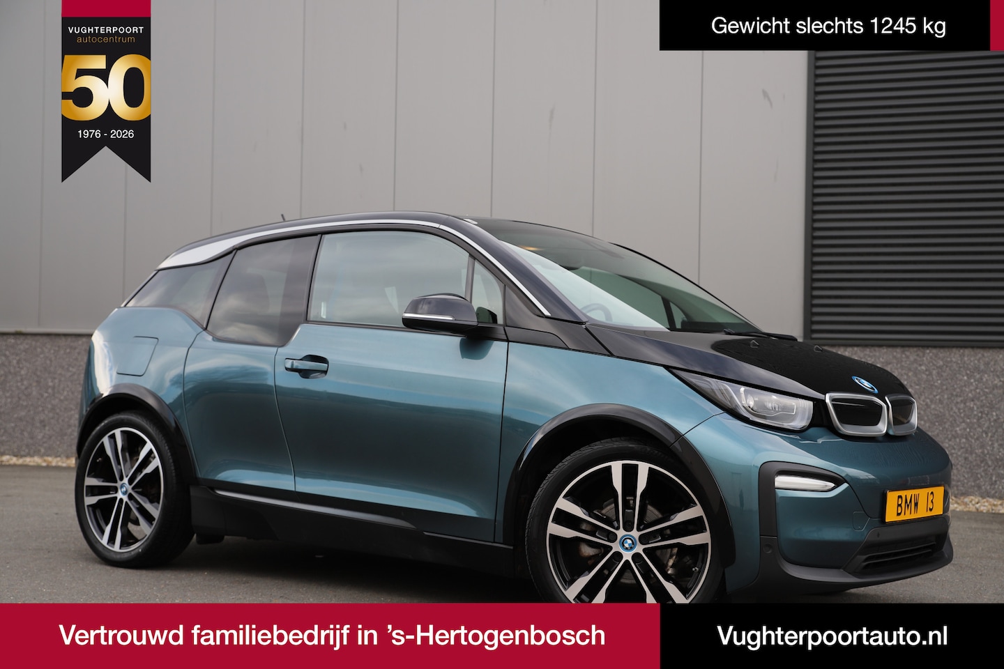 BMW i3 - Executive 42kw 120Ah Adaptive cruise/ Blue Ridge mountain/W-pomp - AutoWereld.nl