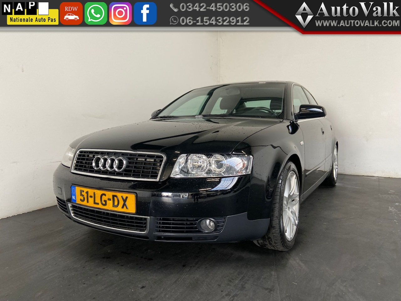 Audi A4 Limousine - 1.8 Turbo Exclusive APK 09-2026! - AutoWereld.nl